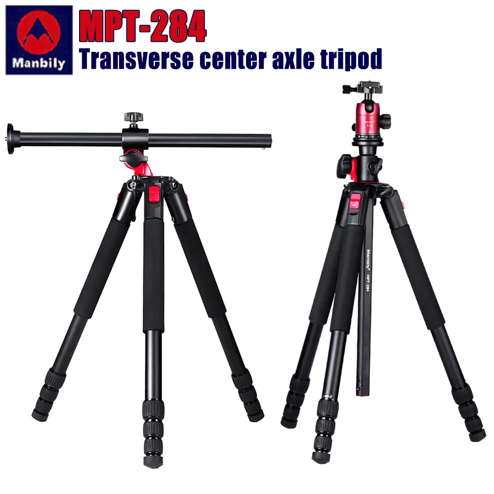 US $109.84 Manbily Mpt 284 Tripod Professional Multi Function Horizontal Centering Photography Triangle Bracket For Digital Slr Cameras