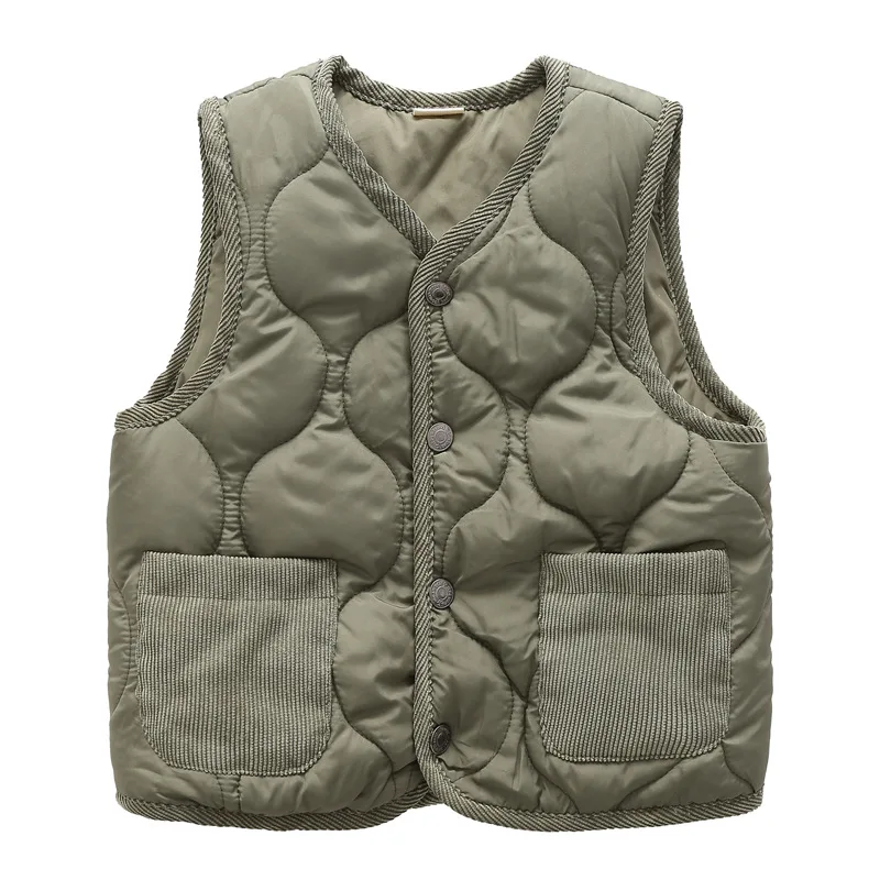 Brand Winter Child Waistcoat for 2-12 Years Old