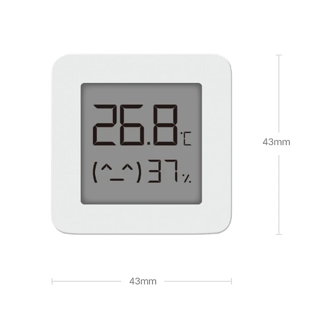 Xiaomi Mijia Smart Thermometer 2 Bluetooth Temperature Humidity Sensor LCD Digital Hygrometer Moisture Meter work with Mijia APP 6
