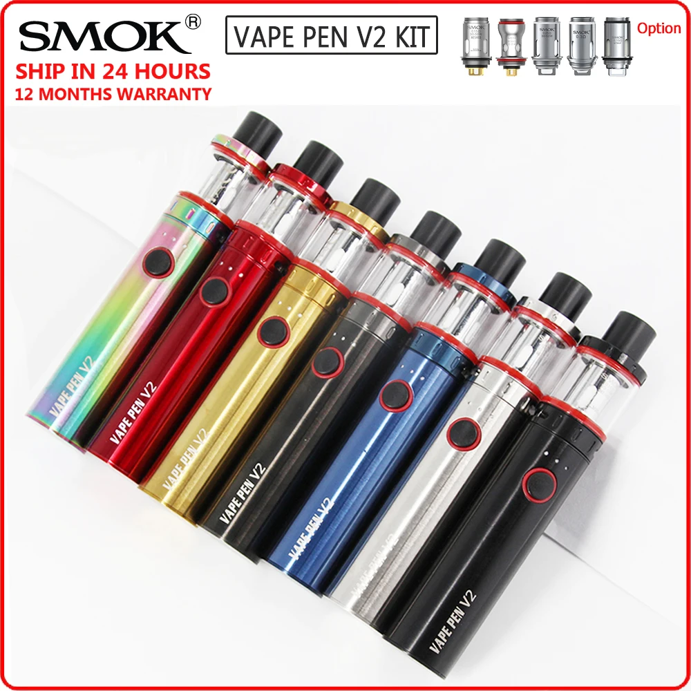 Tanio Oryginalny zestaw SMOK Vape Pen V2 zestaw elektroniczny E sklep