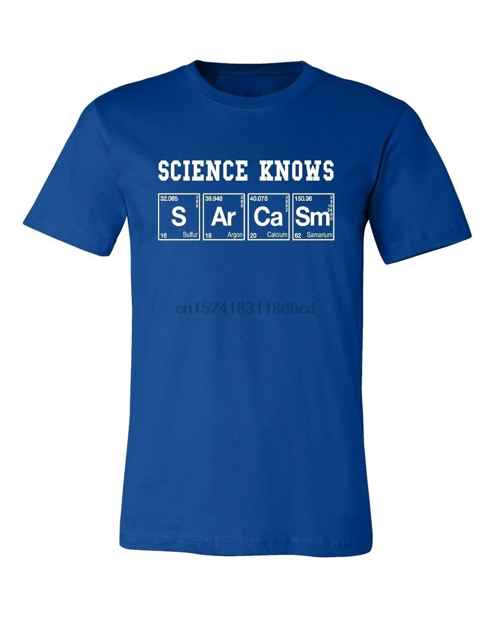 Science Know Sarcasm Мужская футболка Веселая Футболка | одежда