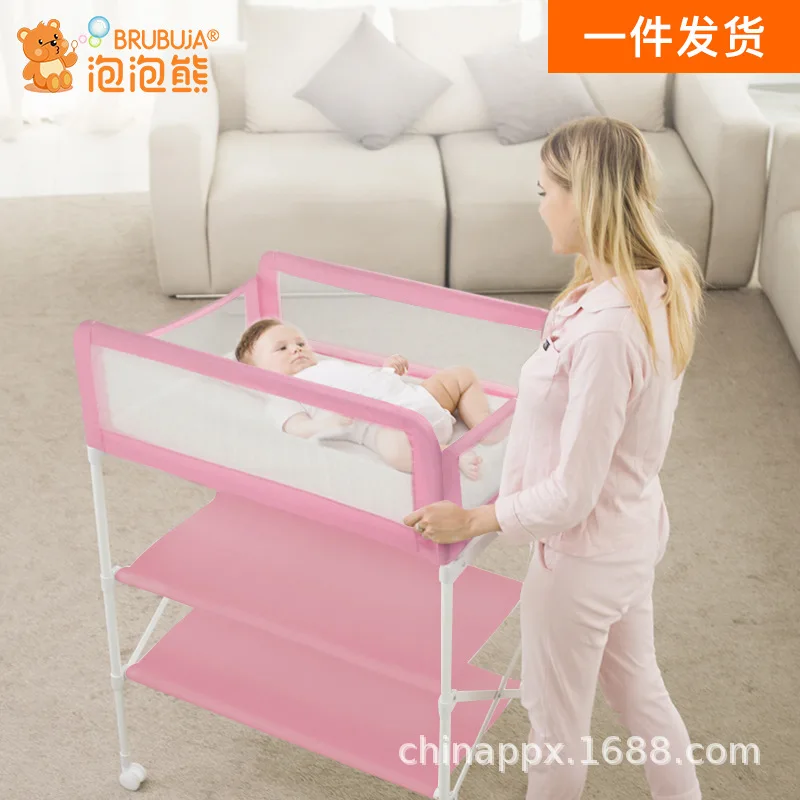 

Baby Bed Diaper Table Baby Cradle Bed Small Cradle Bed Children's Bed Foldable Adjustable Height