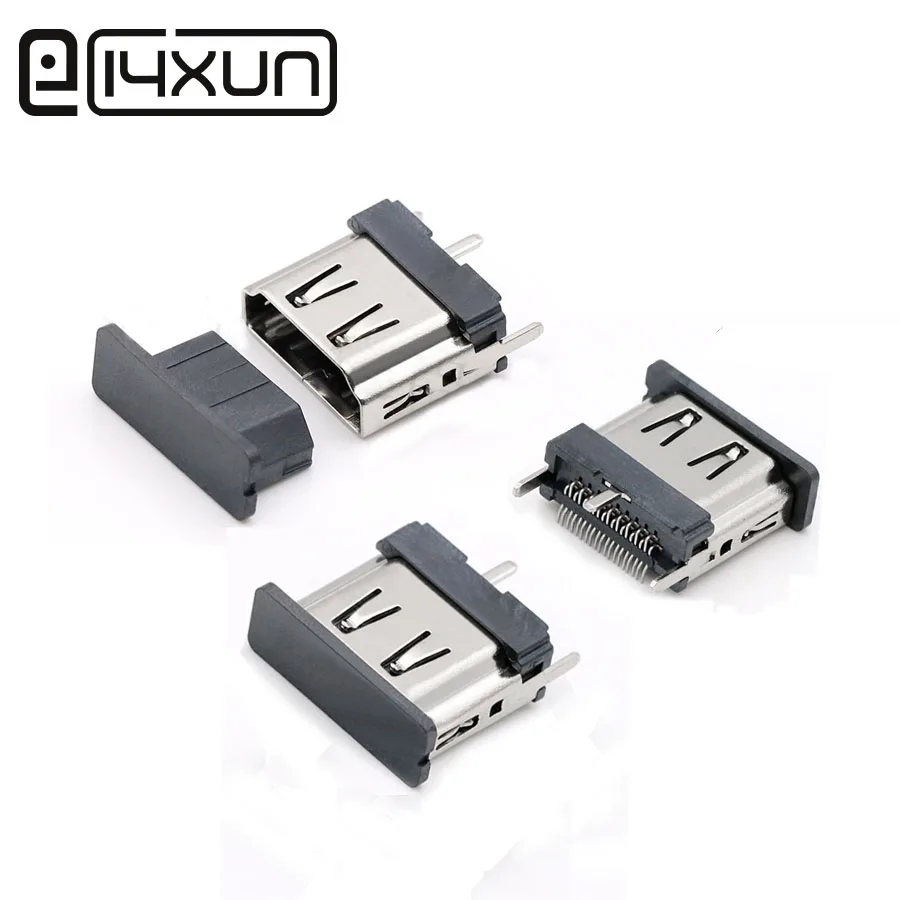 2 шт. DIY HDMI тип A сварочный гнездовой разъем 19 Pin DIP никелевый с покрытием |