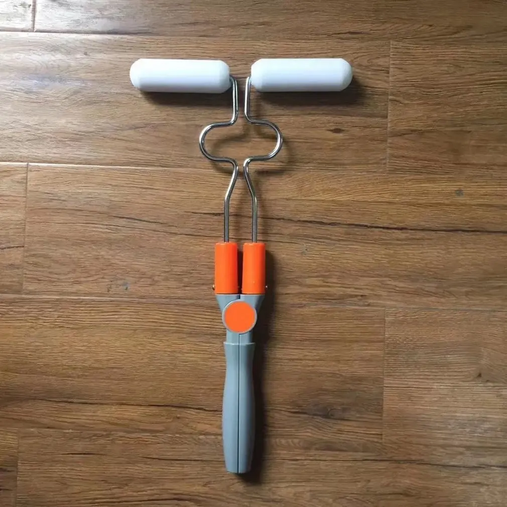 Xglide Paint Brush Double Head Paint Brush Adjustable Paint Roller Brush Exquisitely Designed Durable