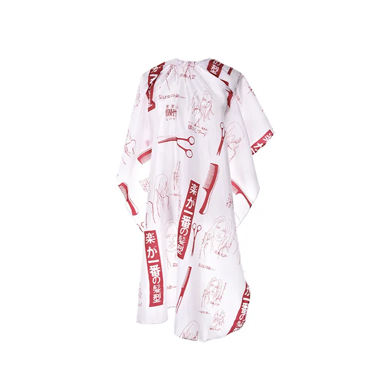 

Personality Hairdressing Hair Cutting Salon Hairstylist Nylon Gown Cape Cloth For Styling Tools Hair Cutting Wrap
