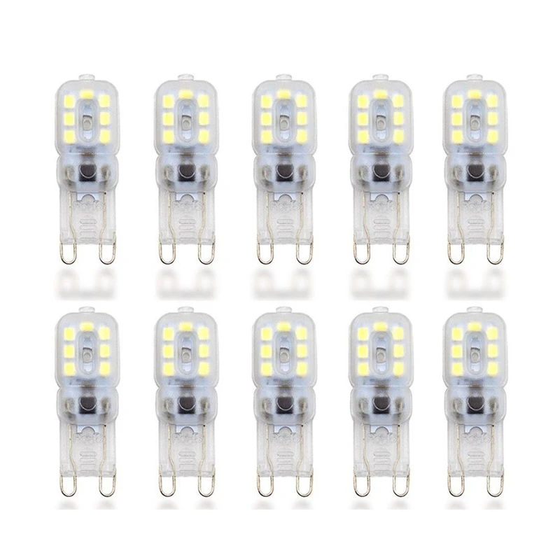 10 X G9 5W LED Dimmable Capsule Bulb Replace Light Lamps AC220 240V