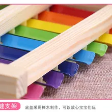 Деревянная игрушка пианино дети Октав стук пианино Beat Музыкальные инструменты пакеты детские развивающие Игрушки для раннего возраста