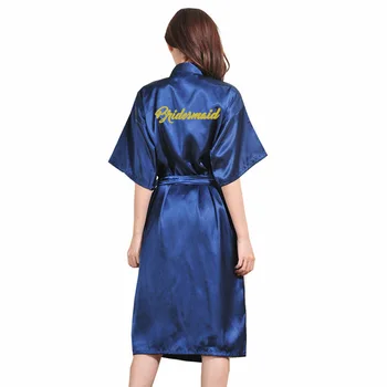 

Bridesmaid Robes Sleepwear Robe Wedding Bride Bridesmaid Robes Pyjama Robe Female Nightwear Bathrobe Nightdress Nightgown