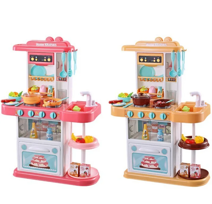 Dabble Infan классические ролевые кухонные игрушки, имитирующие шеф-повара, кухонные наборы для приготовления веселой игры, подарок для девочки, игрушки для девочек, миниатюрная еда