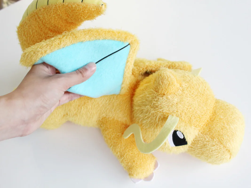 Карманный Монстр Jumbo Dragonite плюшевые куклы мягкие животные игрушки 42 см подарок