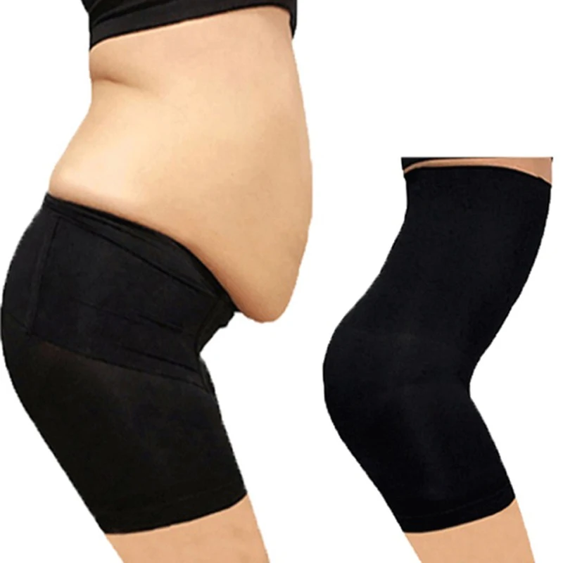 

Women Postpartum High Waist Seamless Tummy Control Pant Fat Burning Modeling Strap Body Shaper Thigh Corset Trainer Shorts ssy36