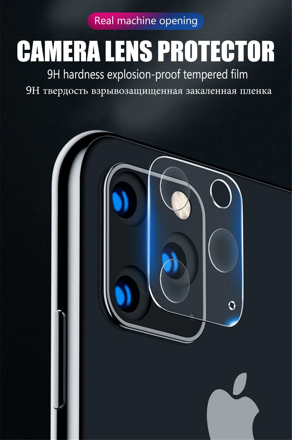 Full Cover For iPhone 11 Screen Protector 7 8 Plus Hydrogel Film For iPhone 11 Pro Back Film XR XS MAX X Camera Tempered Glass