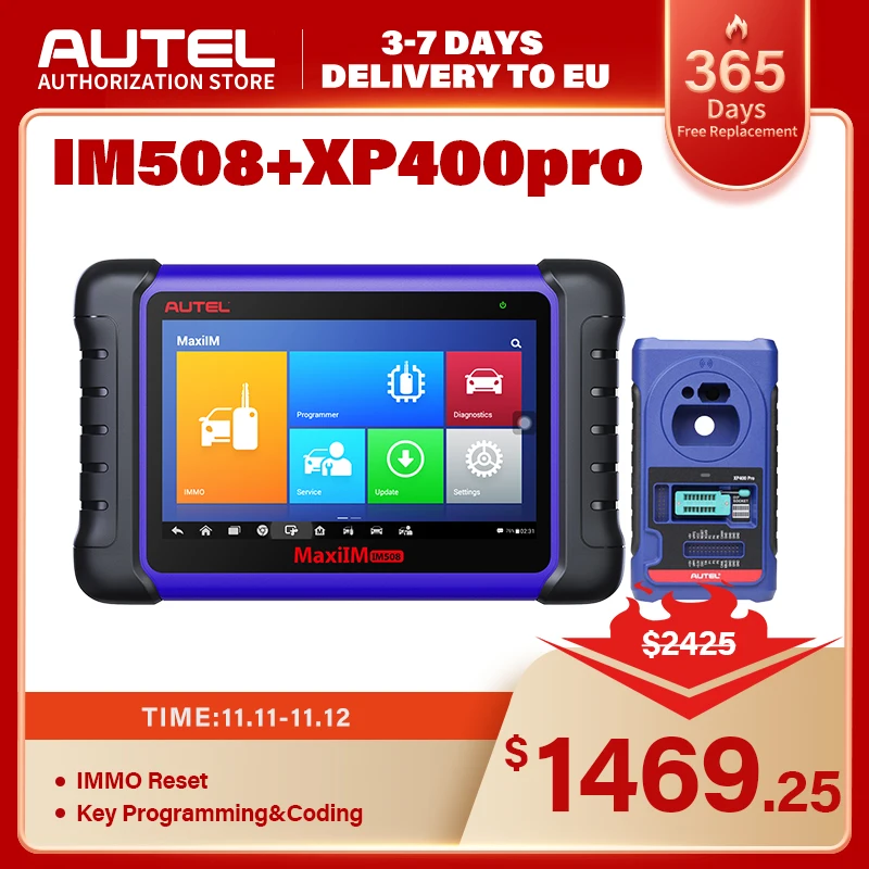 PROD 1005003088361655 Autel MaxiIM IM508 XP400 PRO OBD2 Auto Automotive
Scanner IMMO Programming Diagnostic Tool All-in-One Key Programmer PK
IM608