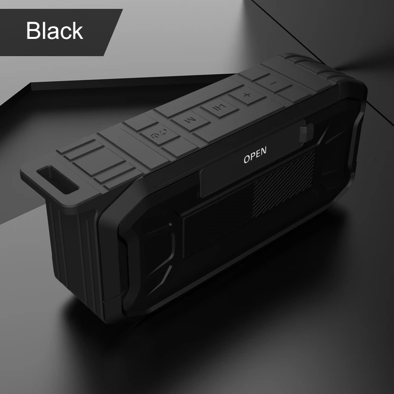 Портативная Bluetooth Колонка CHIYI, IPX7, Водонепроницаемая беспроводная бас колонка, наружная колонка, поддержка AUX TF, USB, сабвуфер, громкий динамик