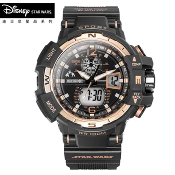 

Disney brand Multifunction digital watches mens sports 100m waterproof wristwatches Large dial