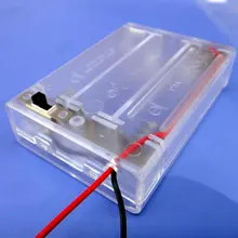 3 физиотерапевтическое оборудование 5th прозрачный корпус батареи № 5 4,5 v с проводом в красный горошек с выключателем AA пластиковый корпус батареи с крышкой