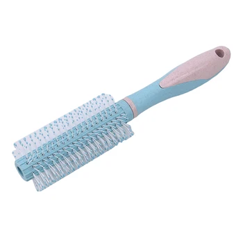 

New Arrivals Women Hit Color Combs High Quality Wheat Straw Hair Brush Wavy Hair Combs Hot Sale