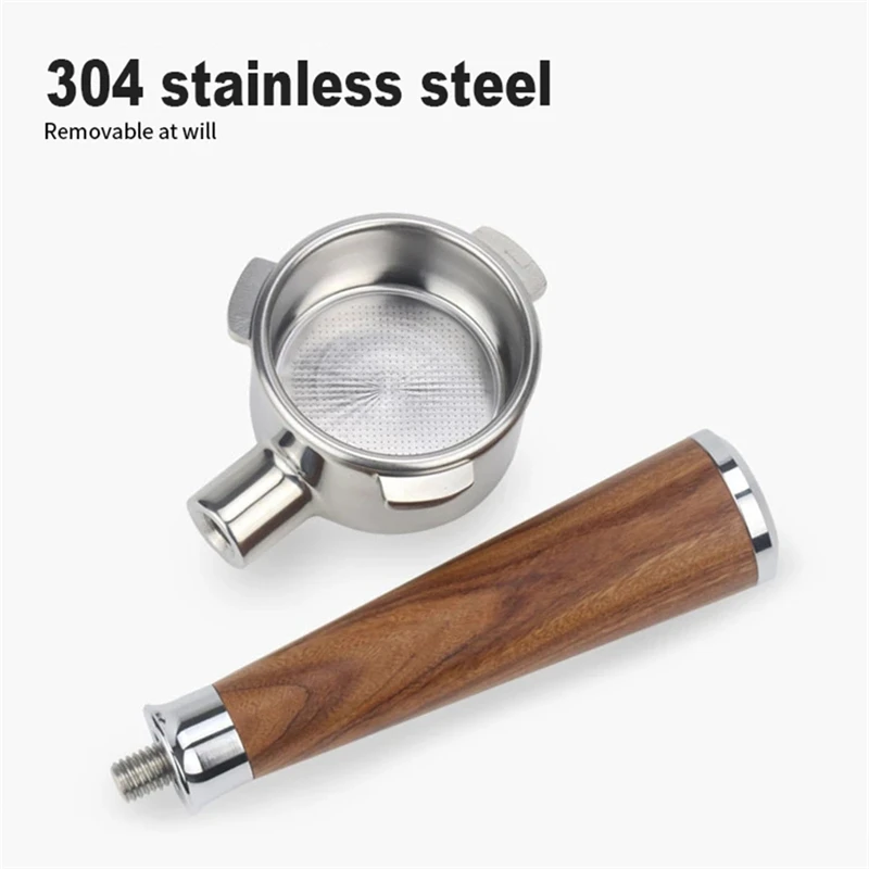 54 мм кофе бездонный Portafilter для Breville 870/878/880 фильтр корзина из нержавеющей стали