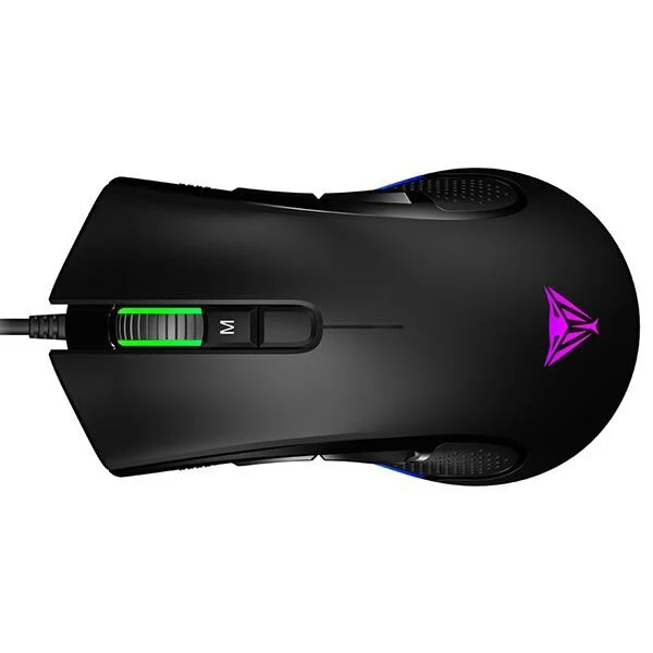 Мышь Patriot Viper V550 PV550OUXK оптическая, проводная, 5000 dpi, USB, подсветка RGB, черный