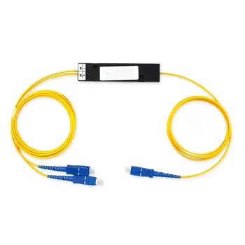 

SC/UPC Pull cone 1 point 2 Optical splitter Carrier-grade quality Uniform light distribution Good stability Low loss Splitter