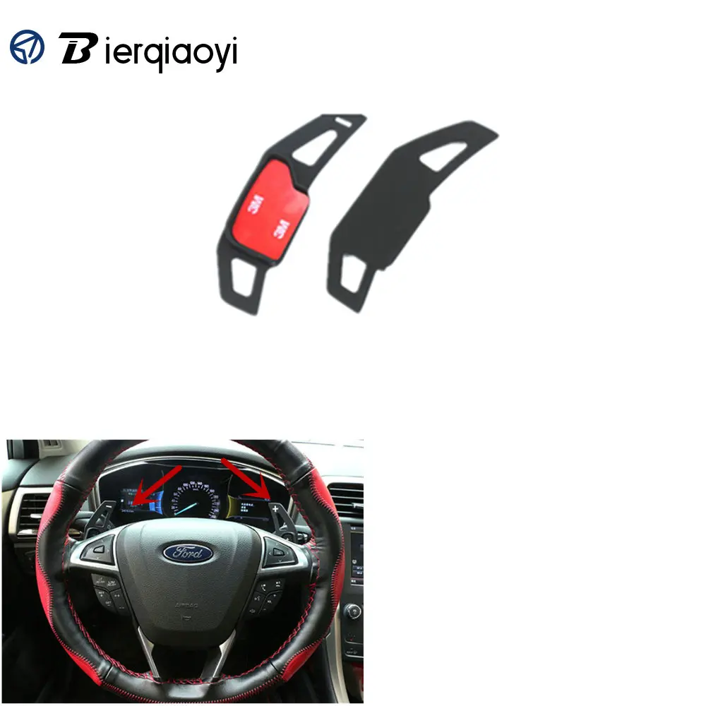 2 шт. Стайлинг автомобиля для Ford Lincoln/Mondeo/taureus/EDGE Shift Paddles алюминиевые расширители