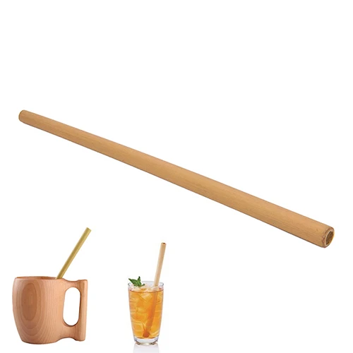 

1Pcs Organic Bamboo drinking straw For Party Birthday Wedding Biodegradable Wood Straws Tableware Wholesale