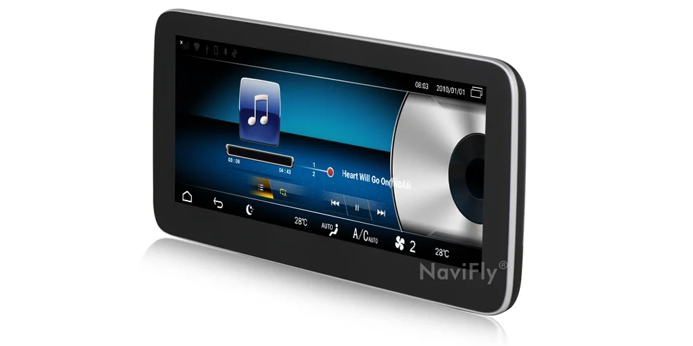 Ips Android 9,0 8 ядерный 4+ 64G Автомобильный dvd Радио Аудио мультимедийный плеер gps навигация для Mercedes Benz GLK класс X204 2008