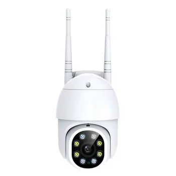 

Wifi IP Camera 1080p 8LED Outdoor Security Camera Ptz 4x Zoom Infrared Night Vision Hemisphere Cctv Camera Two Way Audio