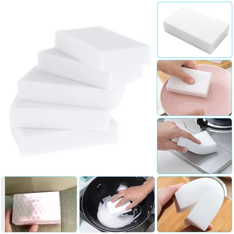 

5PCS Nano Magic Sponge Eraser Cleaning Sponge Brushes Foam Car Waxing Wash Tool Auto Products Car Accessories interior