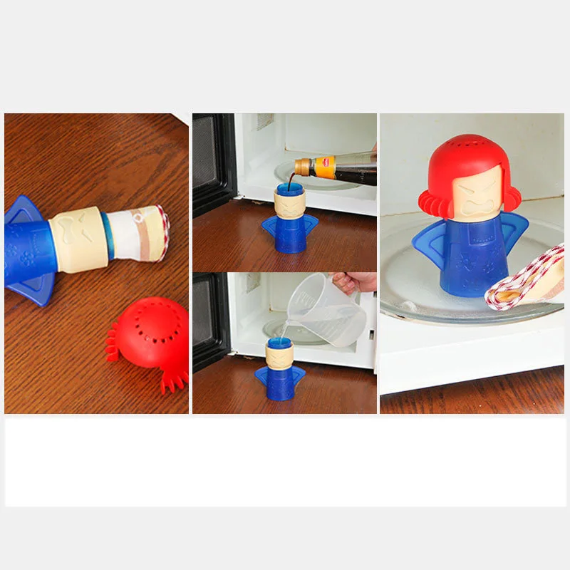 СВЧ-Очиститель Легко очищает СВЧ-печь пароочиститель приборы для кухни Холодильник очистки C1093 c