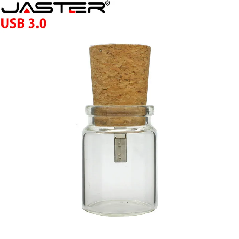 JASTER деревянная пробка дрейфующих бутылки usb3.0 флэш накопитель Флешка 4 ГБ 8 16 32 64 Гб