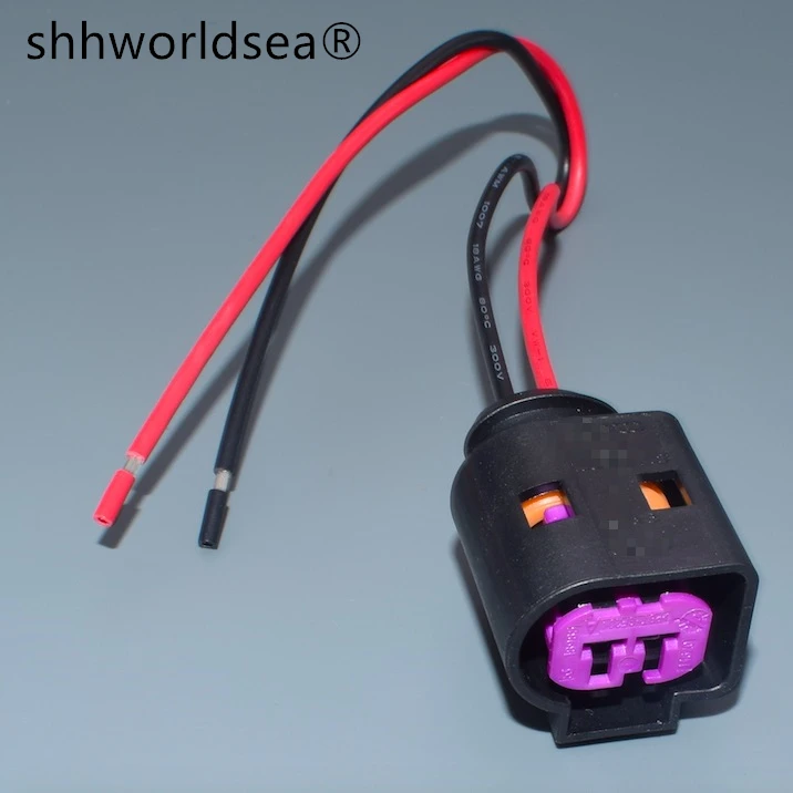 Shhworldsea 2 Pin 1J097377 водонепроницаемый корпус динамика двигателя разъем для