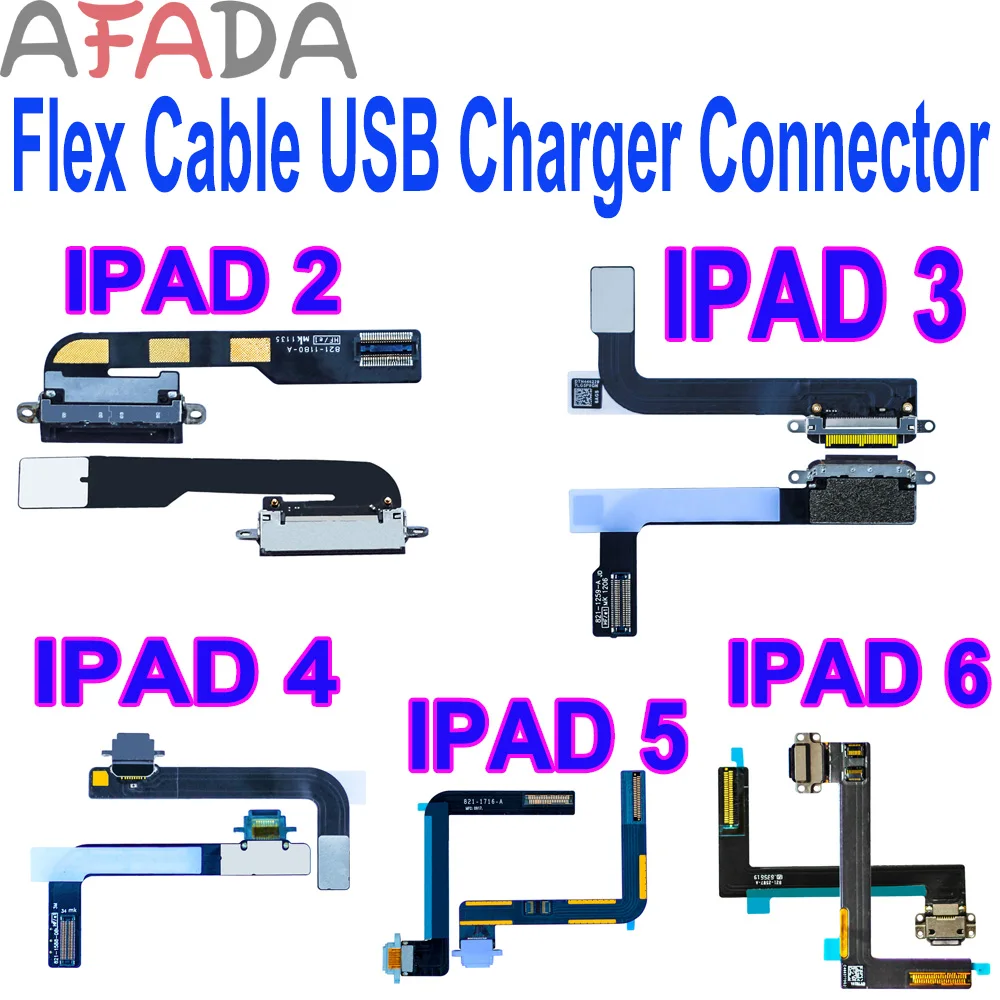 Док-станция для зарядки USB деталь 5 6 Air 1 2 Mini 3 4 зарядный порт док-станция разъем