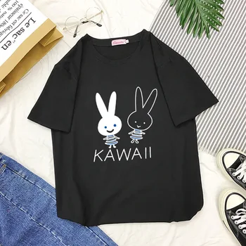 

T-Shirt Women T Shirt Femme Fashion Gray Letter Printed Asual Yellow Tee Feminist Tee Tops