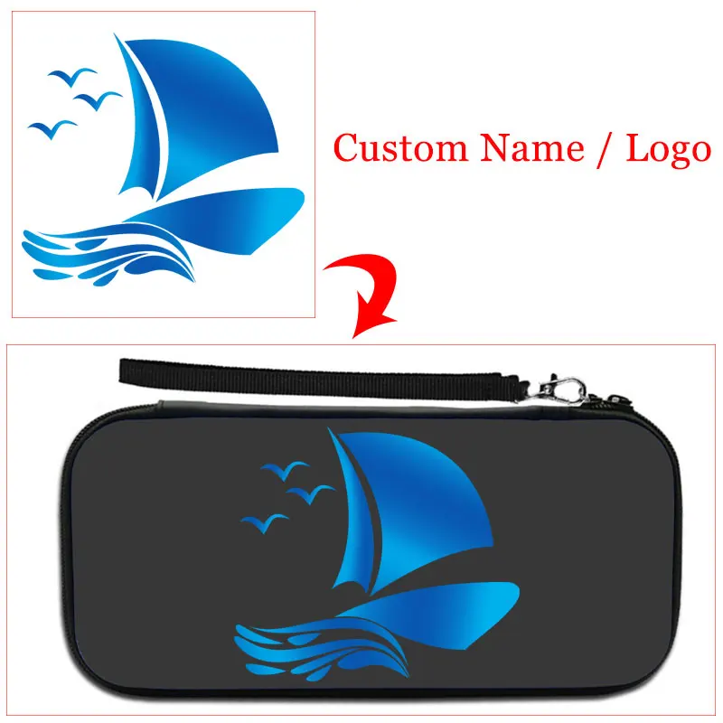 

DIY Custom Logo Storage Bag For Nintendo Switch Travel Carrying Protective Case For Nintend Switch Game Console Box Shell Cover