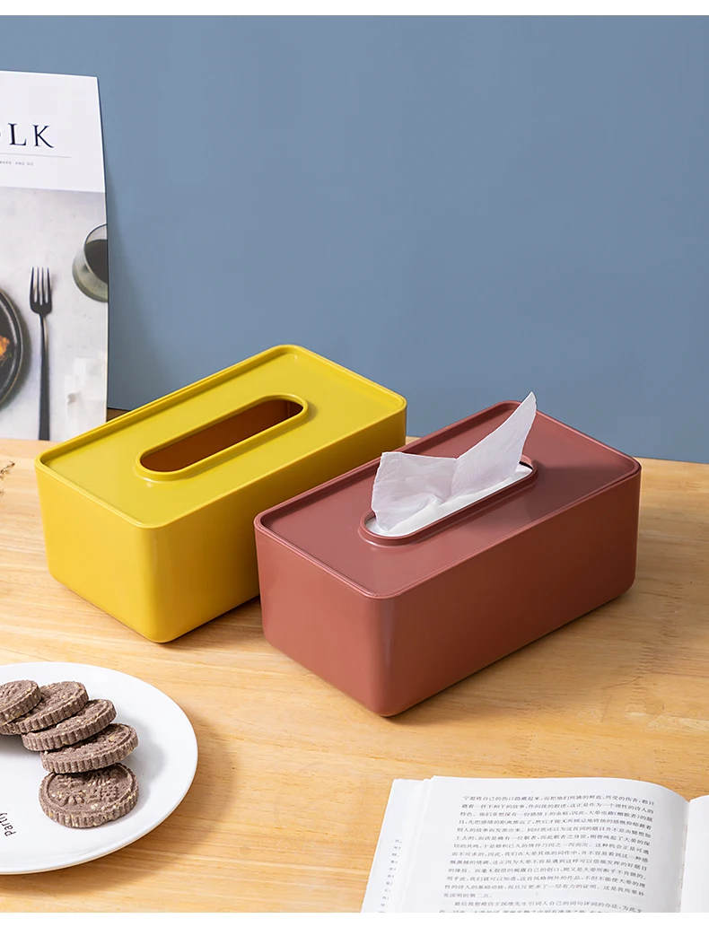 Retro Radio Model Tissue Box Desktop Paper Holder Vintage Dispenser Storage Napkin Case Organizer Ornament Wet Wipes Decoration