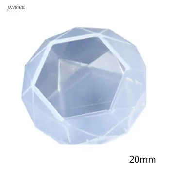 

Crystal Epoxy Resin Mold Diamond Pendant Casting Mould Handmade DIY Crafts Ornaments Making Tool