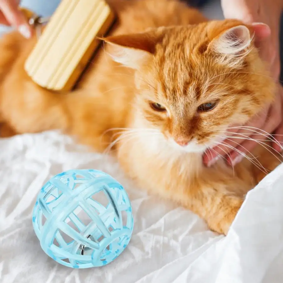 20 шт. Pet Колокольчик для кошки звук мяч игрушка интерактивная игра обучение снятие стресса игрушки мяч для котов игры