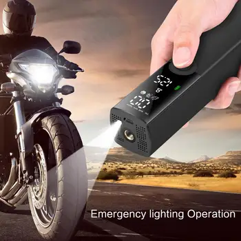 

Portable Mini 12V 120PSI Bike Electric Air Inflator Car Air Compressor Bicycle Air Pump Rechargeable Tire Pump Car Tyre Inflatab
