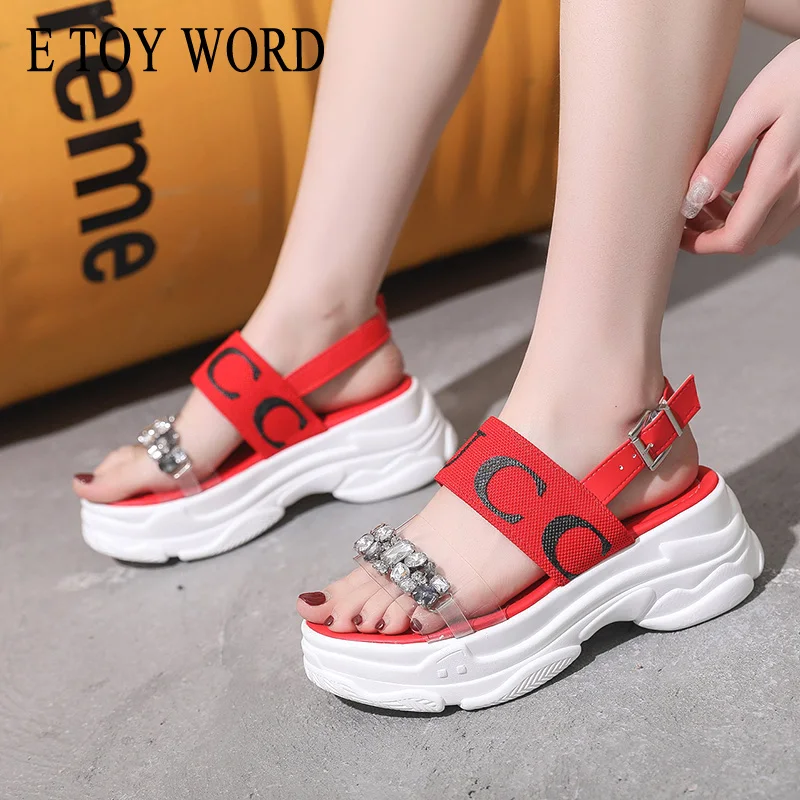korean platform sandals