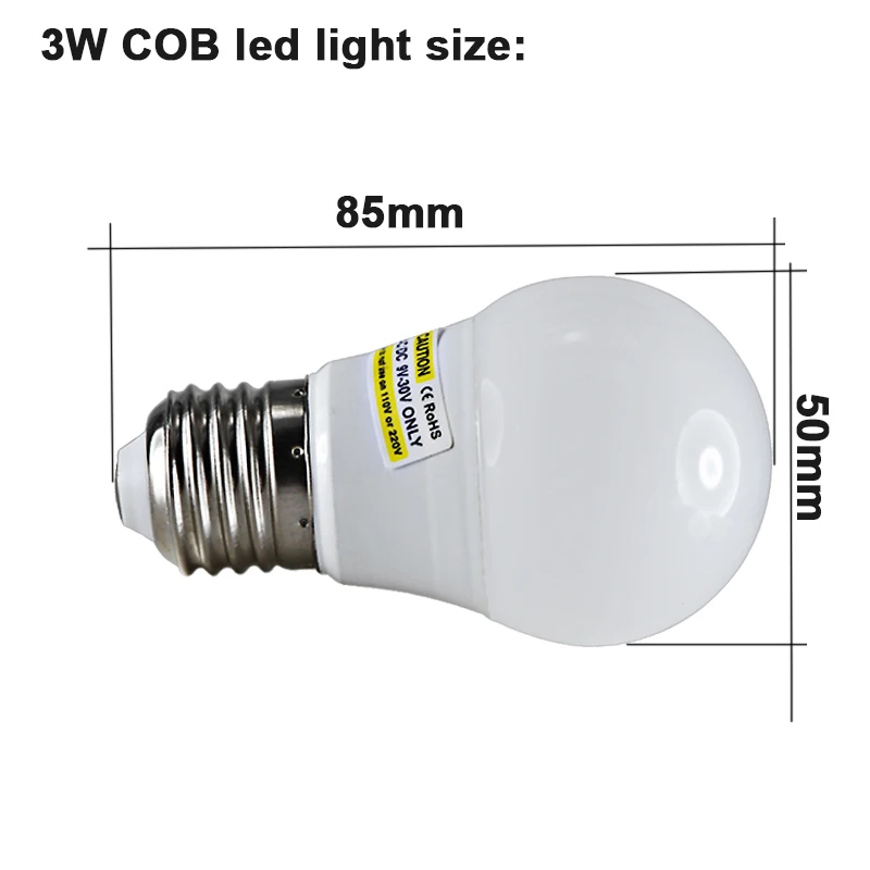 Лампадин led e27 B22 3 Вт Супер cob лампочка светильник Ac Dc 12 В до 24 В молочный корпус пузырьковый шар лампа Энергосберегающая 12 24 вольт Домашний Светильник s