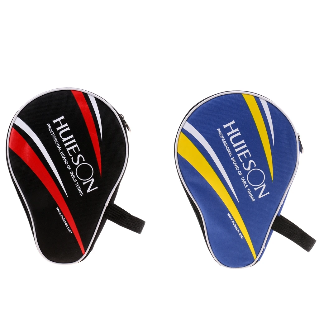 Professional Table Tennis Racket Cover Ping Pong Paddle Bat Bag Pouch with Ball Case