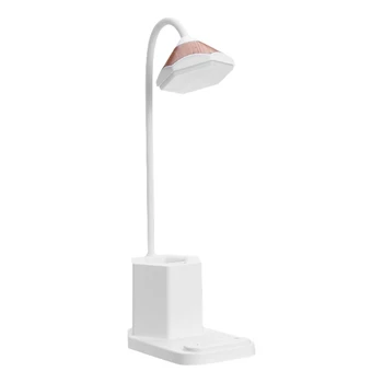 

Multifunctional LED Table Lamp Contact Dimmable Bedroom Bedside with 7 Color LED Environment Storage Pen Holder Atmosphere Night