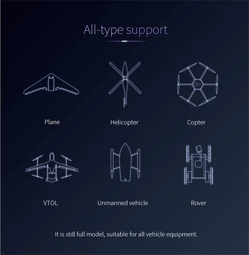 CUAV Pixhack V5 NANO маленький Контроллер полета и NEO gps для Ardupilot PX4 беспилотных частей