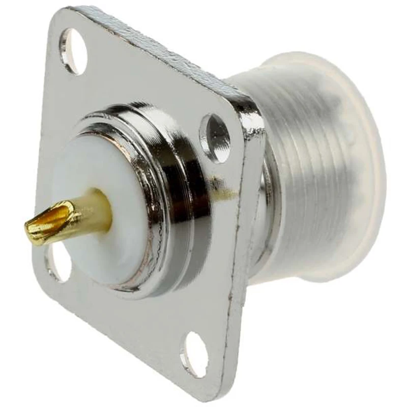 

5 Pieces Of So239 Panel Cup Rf Coaxial Connector Rf Coaxial Intercom Hand Signal High Frequency Sl16 Master Flange Socket