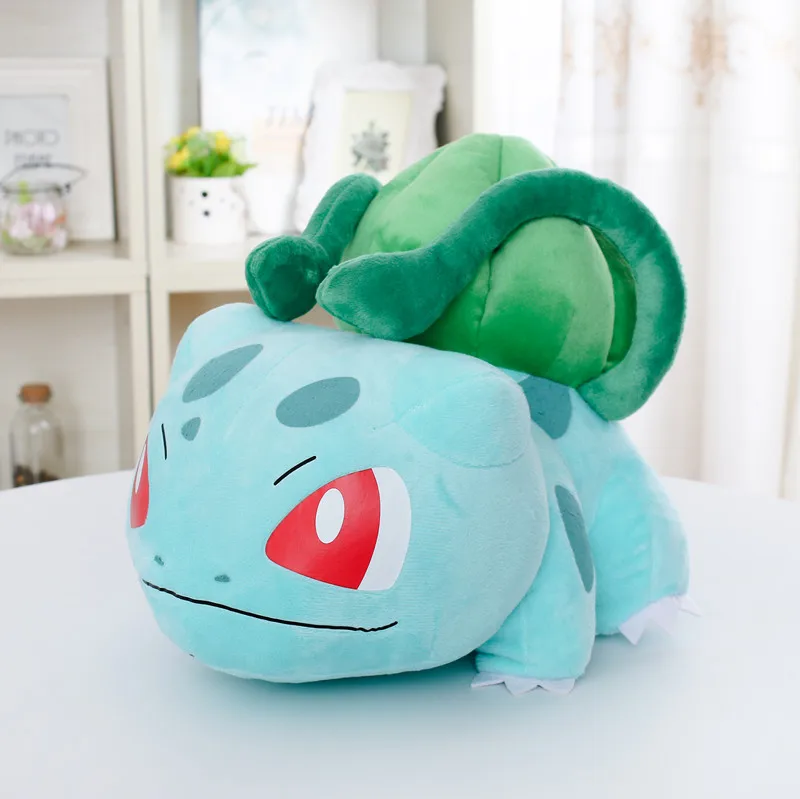 Мягкие плюшевые игрушки Bulbasaur милые высококачественные аниме куклы для детей