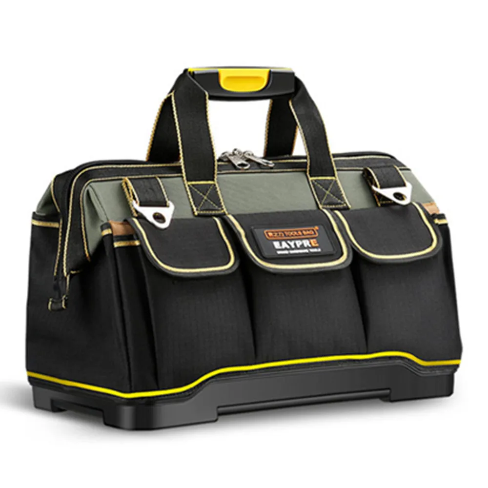 

Foldable Oxford Tool Organizer Storage Bag Waterproof Canvas Hand Tool Bag Drill Bit Hardware Screwdrivers Pouch Large Capacity