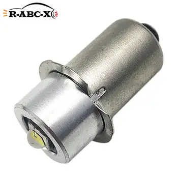 

1pcs Freeshipping 3030smd P13.5S High Power LED Upgrade torch flashlight replace bulb work light DC 3-24V 6V 12V white 100lm