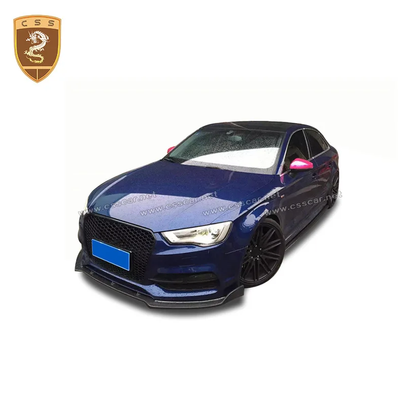 Настоящий задний спойлер из углеродного волокна передний для Audi A3 | Автомобили и