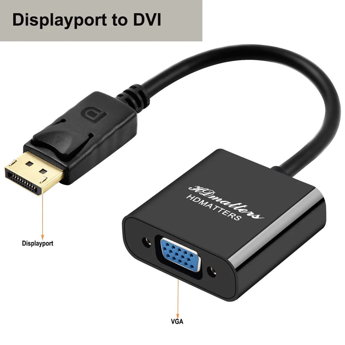 4K 디스플레이포트-HDMI 호환 어댑터 DP 수-암 HDMI-호환 비디오 오디오 케이블 어댑터, PC TV 노트북용 HD